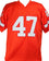 John Lynch Autographed Denver Broncos Orange TB Jersey- Beckett W Black - 757 Sports Collectibles