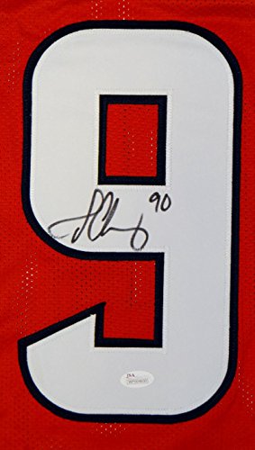 Jadeveon Clowney Signed / Autographed Red Pro Style Jersey- JSA Authenticated - 757 Sports Collectibles