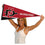 College Flags & Banners Co. San Diego State University Pennant Full Size Felt - 757 Sports Collectibles