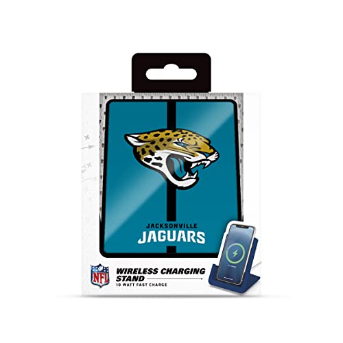 SOAR NFL Wireless Charging Stand, Jacksonville Jaguars - 757 Sports Collectibles