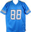 TJ Hockenson Autographed Blue Dbl. Stich Pro Style Jersey L8- Beckett W Hologram Black - 757 Sports Collectibles