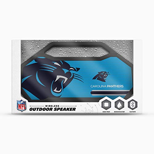NFL Carolina Panthers XL Wireless Bluetooth Speaker, Team Color - 757 Sports Collectibles