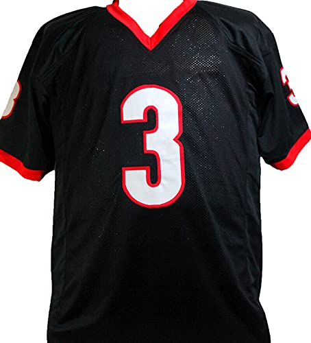 Roquan Smith Autographed Black College Style Jersey- Beckett W Black - 757 Sports Collectibles