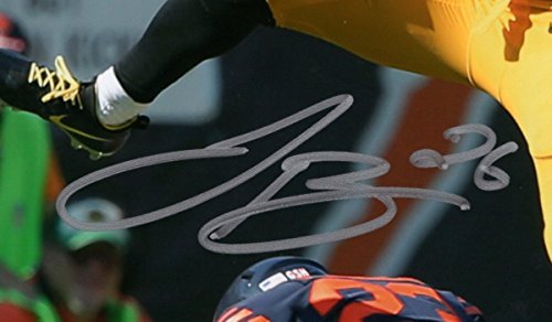 LeVeon Bell Pittsburgh Steelers Autographed/Signed 8x10 Color Photo JSA 136748 - 757 Sports Collectibles