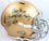 Chase Claypool Autographed Notre Dame F/S Speed Helmet w/Insc.-Beckett W Hologram Blue - 757 Sports Collectibles