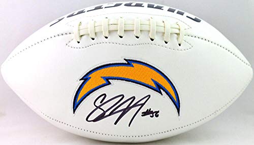 Shawne Merriman Autographed San Diego Chargers Logo - Beckett W Authentication - 757 Sports Collectibles