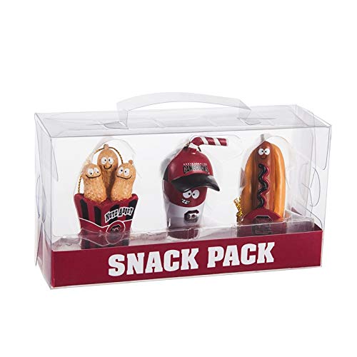 University of South Carolina, Snack Pack Ornament Set Officially Licensed Decorative Ornament for Sports Fans - 757 Sports Collectibles
