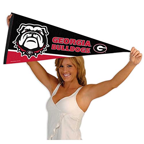 College Flags & Banners Co. Georgia Bulldogs Full Size Dawg Pennant - 757 Sports Collectibles