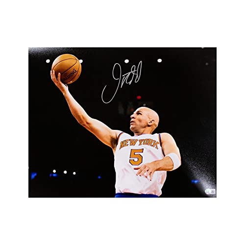 Jason Kidd Autographed New York 16x20 Photo - BAS - 757 Sports Collectibles