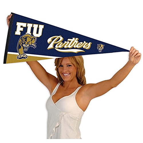 College Flags & Banners Co. Florida International Pennant Full Size Felt - 757 Sports Collectibles