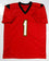 DJ Moore Autographed Red College Style Jersey- JSA W Authenticated 1 - 757 Sports Collectibles