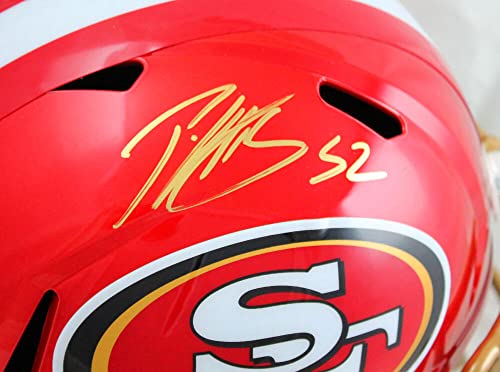 Patrick Willis Signed F/S San Francisco 49ers Flash Speed Helmet-Beckett W Hologram Gold - 757 Sports Collectibles