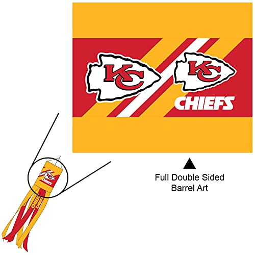 Kansas City Chiefs Team Windsock - 757 Sports Collectibles