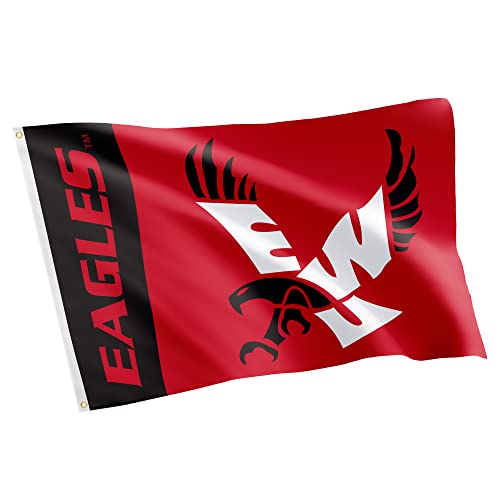 Desert Cactus Eastern Washington University Flag EWU Eagles Flags Banners 100% Polyester Indoor Outdoor 3x5 (Team Name) - 757 Sports Collectibles