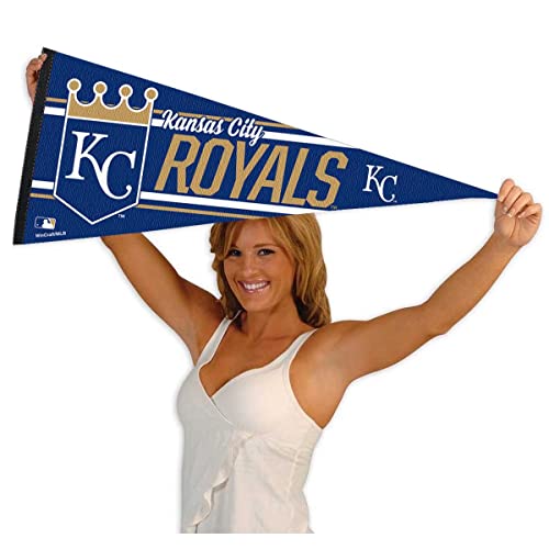 WinCraft Kansas City Royals Large Pennant - 757 Sports Collectibles