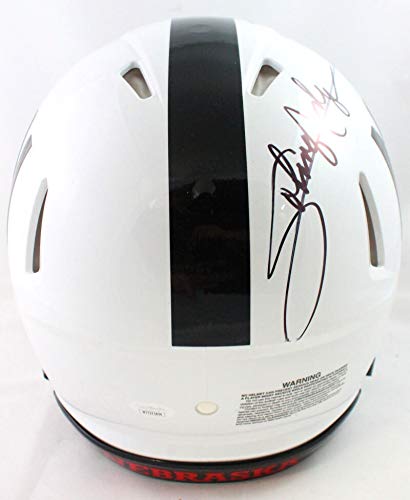 Nebraska Heisman Autographed F/S 2019 Speed Authentic Helmet- JSA W Black - 757 Sports Collectibles