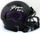Steve Hutchinson Autographed VIKINGS Eclipse Mini Helmet W/HOF- Beckett W Silver - 757 Sports Collectibles