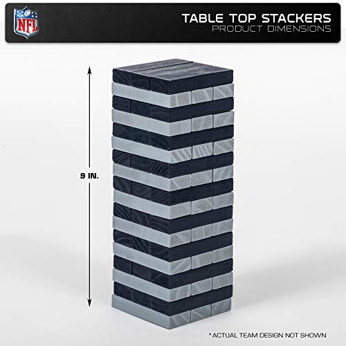 Wild Sports NFL Detroit Lions Table Top Stackers 3" x 1" x .5", Team Color - 757 Sports Collectibles