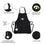 Team Sports America Collegiate University of Iowa Ultimate Grilling Apron Durable Cotton with Beverage Opener and Multi Tool For Football Fans Fathers Day and More - 757 Sports Collectibles