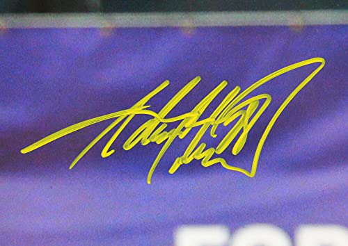 Adrian Peterson Signed Vikings 16x20 v. Lions HM Photo-Beckett W Hologram Yellow - 757 Sports Collectibles