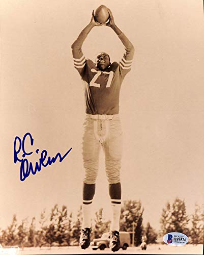 49ers R.C. Owens Authentic Signed 8x10 Photo Autographed BAS - 757 Sports Collectibles