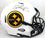 Chase Claypool Autographed Pittsburgh Steelers Lunar F/S Helmet- Beckett W Black - 757 Sports Collectibles