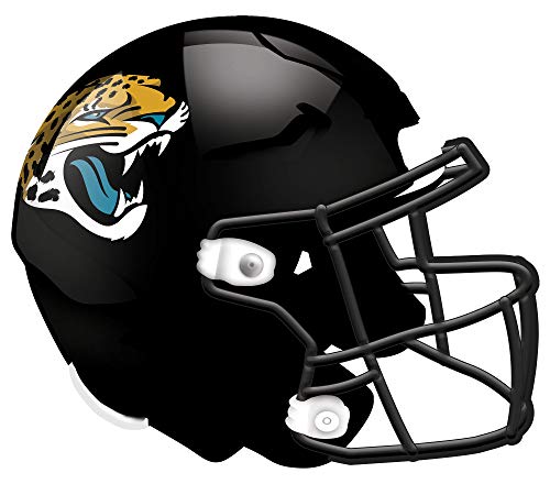 Fan Creations NFL Jacksonville Jaguars Unisex Jacksonville Jaguars Authentic Helmet, Team Color, 12 inch - 757 Sports Collectibles