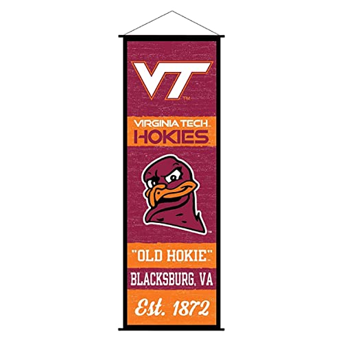 Virginia Tech Hokies Banner and Scroll Sign - 757 Sports Collectibles