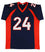 Champ Bailey Authentic Signed Navy Blue Pro Style Jersey BAS Witnessed - 757 Sports Collectibles