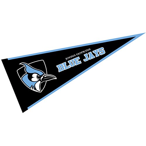 College Flags & Banners Co. Johns Hopkins Blue Jays Pennant - 757 Sports Collectibles