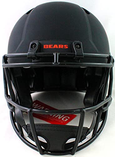 Brian Urlacher Signed Bears Authentic Eclipse Speed F/S Helmet- Beckett WOrange - 757 Sports Collectibles