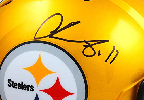 Chase Claypool Signed Steelers F/S Flash Speed Helmet-Beckett W Hologram Black - 757 Sports Collectibles