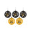 FOCO Missouri Tigers NCAA 5 Pack Shatterproof Ball Ornament Set - 757 Sports Collectibles