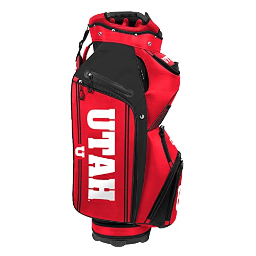 Utah Utes Bucket III Cooler Cart Golf Bag - 757 Sports Collectibles