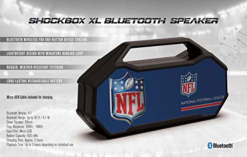 NFL Carolina Panthers XL Wireless Bluetooth Speaker, Team Color - 757 Sports Collectibles