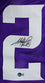 Adrian Peterson Autographed Purple Pro Style Jersey-Beckett W Hologram - 757 Sports Collectibles