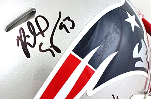 Richard Seymour Signed Patriots Authentic FS Speed Helmet W/Insc- Beckett W Blk - 757 Sports Collectibles