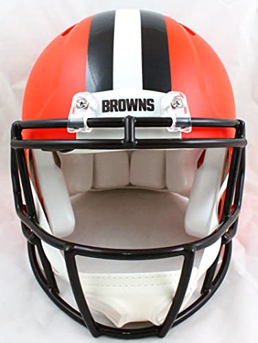 Jarvis Landry Autographed Browns F/S Speed Authentic Helmet-Beckett W Hologram Black - 757 Sports Collectibles