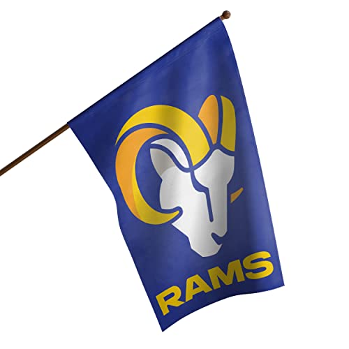 Los Angeles Rams NFL Solid Vertical Flag - 757 Sports Collectibles