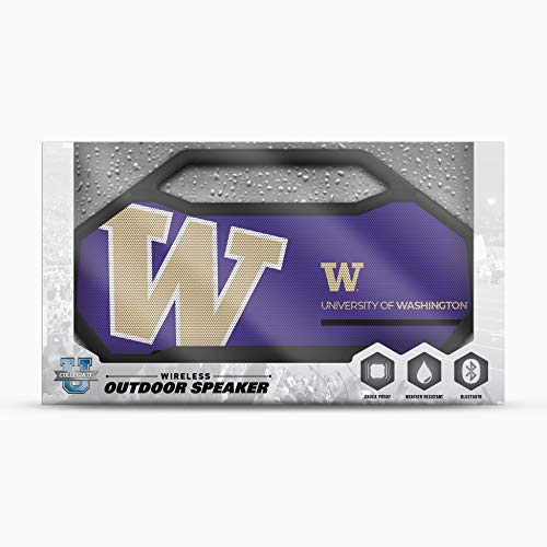 NCAA Washington Huskies XL Wireless Bluetooth Speaker, Team Color - 757 Sports Collectibles