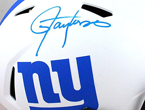 Lawrence Taylor Signed NY Giants Lunar Speed F/S Helmet- Beckett W Blue - 757 Sports Collectibles