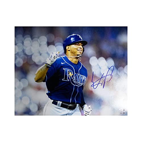 Wander Franco Autographed Tampa Bay 16x20 Photo - BAS COA - 757 Sports Collectibles