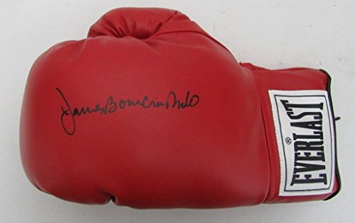 James Smith"Bone Crusher" Signed Everlast Boxing Glove JSA 134531