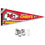 Kansas City Chiefs Pennant Banner and Wall Tack Pads - 757 Sports Collectibles