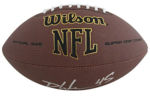 Buccaneers Devin White Authentic Signed Wilson Super Grip Nfl Football BAS Wit - 757 Sports Collectibles