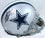 Leighton Vander Esch Autographed Dallas Cowboys Eclipse Mini Helmet-Fanatics Black - 757 Sports Collectibles