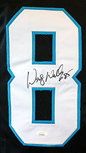 Wesley Walls Autographed Black Pro Style Jersey- JSA Witnessed Auth Black - 757 Sports Collectibles