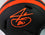 Jarvis Landry Autographed Cleveland Browns Eclipse Speed Mini Helmet - Beckett W Auth Orange - 757 Sports Collectibles
