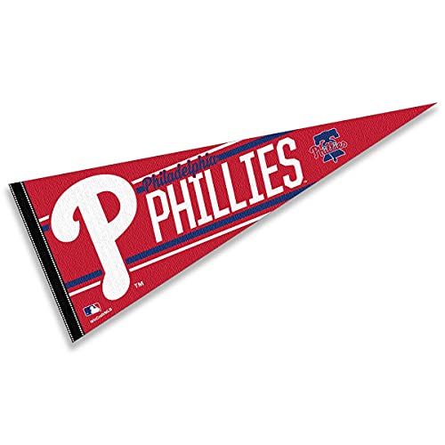 WinCraft Philadelphia Baseball Pennant Flag - 757 Sports Collectibles