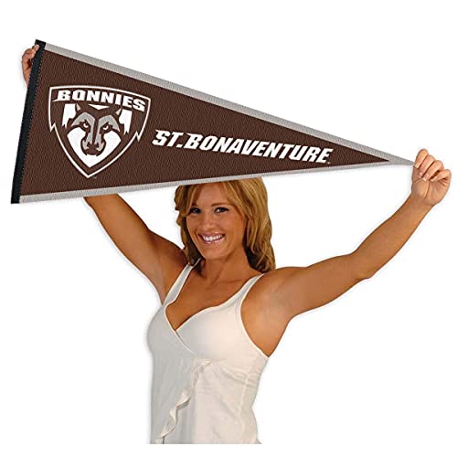 College Flags & Banners Co. St. Bonaventure Bonnies Pennant - 757 Sports Collectibles